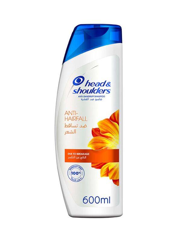 

Head & Shoulders Anti-Hairfall Anti-Dandruff Shampoo for All Hair Types, 600ml