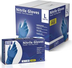 Diva Disposable Nitrile Gloves Medium 1x100