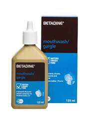 Betadine Mouthwash, 125ml