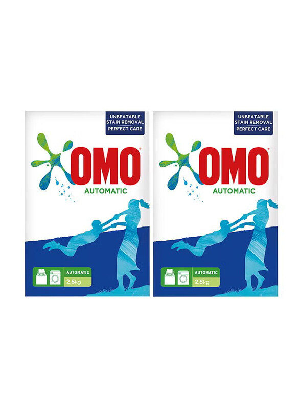 

Omo Active Auto Laundry Detergent Powder, 2 x 2.5Kg