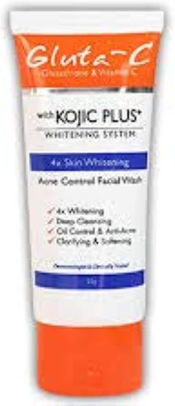 Gluta-C Facial Wash with Kojic Plus+, 50gm