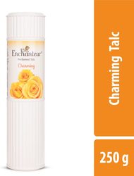 Enchanteur Charming Perfumed Talc Powder, 250gm, White