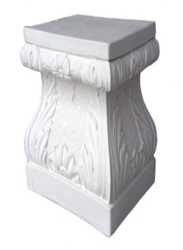 

Generic Base for Planter and Statue, White