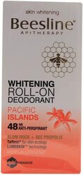 Beesline Whitening Roll-On Deodorant with Pacific Island Scent, 50ml