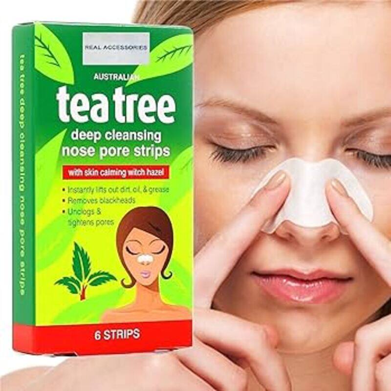 

Generic Pritty Nose Pore Strips Tea Tree 6 Pcs Pack