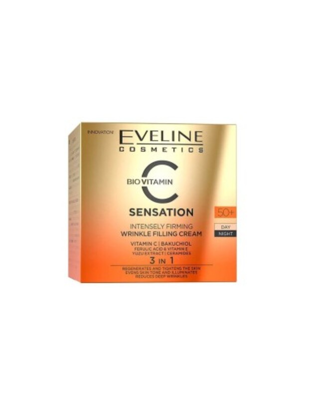 Eveline Cosmetics Bio Vitamin C Sensation Firming & Wrinkle Filling Cream 50+ 50ml