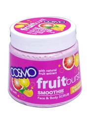 Cosmo Fruitburst Smoothie Face And Body Scrub With Mandarin Orange And Lemon, 500ml