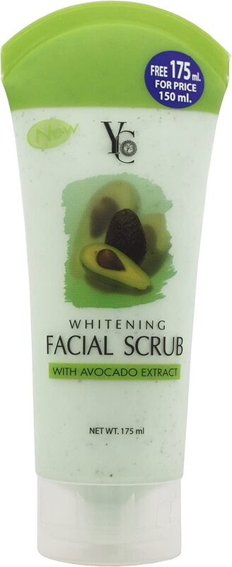 

YC Green Apricot Extract Whitening Facial Scrub, 175ml