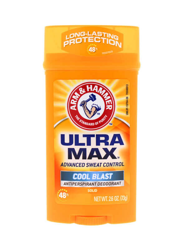 Arm & Hammer Ultra Max Cool Blast Anti-Perspirant And Deodorant Stick, 2.6ounce