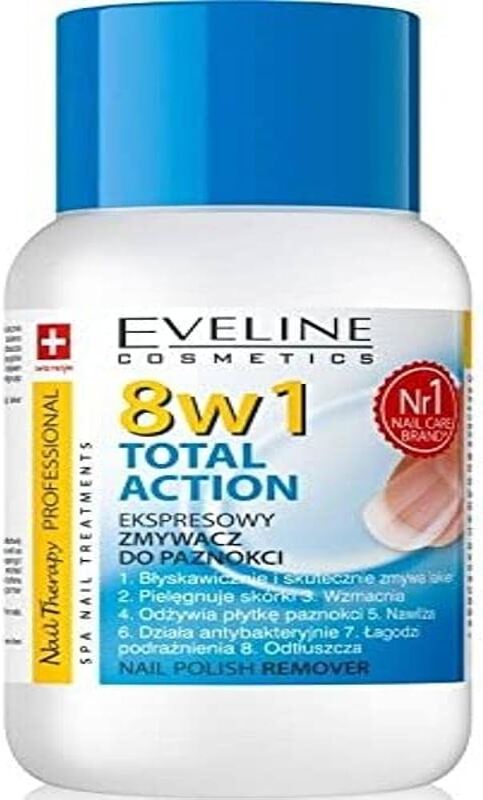 Eveline Cosmetics 8in1 Total Action Nail Polish Remover 150ml
