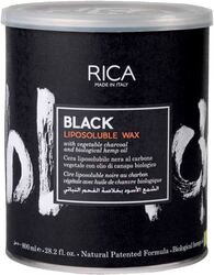 Rica Cosmetics Black Liposoluble Wax 800 Ml