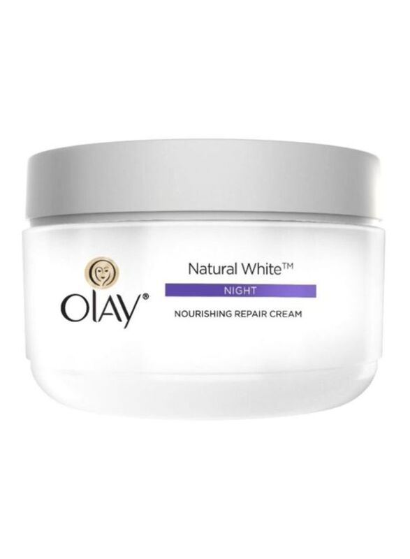 Olay Natural White Night Nourishing Repair Cream, 50ml