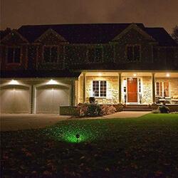 Star Shower Laser Lights Star Projector Outdoor Lighting, Black