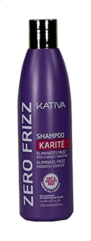 Kativa Zero Frizz Shampoo with Shea Butter, 250ml