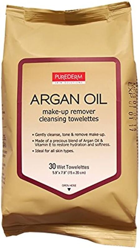 Purederm Argan Oil Make Up Remover Towelettes