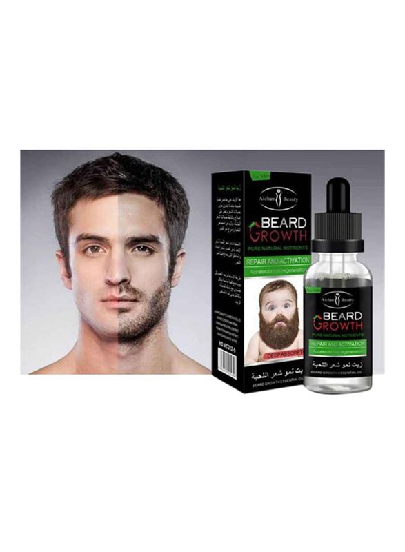 Beard Growth Oil Clear, 30ml