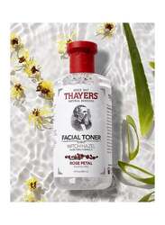 Thayers Witch Hazel Organic Aloe Vera Formula Rose Petal Facial Toner, 355ml