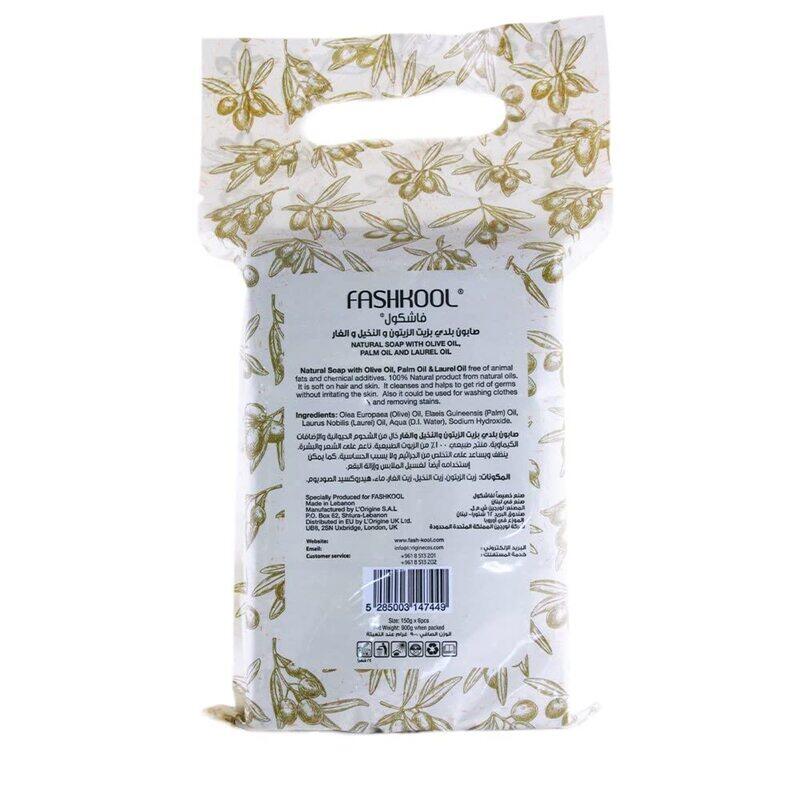 

Generic Fashkool Olive Oil Bar Soap 6 Pcs X 150 G