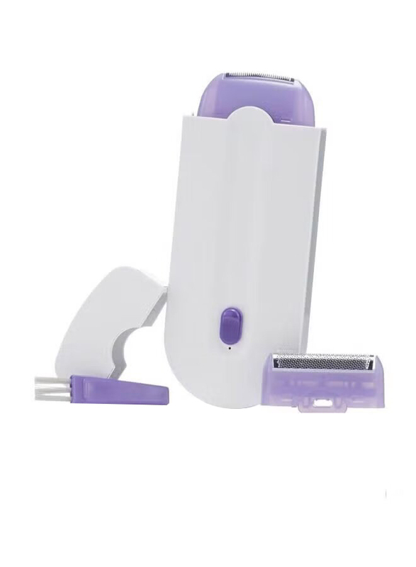 Finishing Touch Electric Laser Epilator, White/Purple