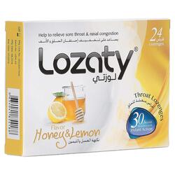 LOZATY FLAVOR GINGER LOZENGES 24`S