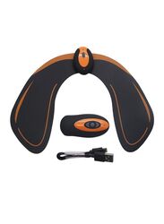 Silicone Gel Pad Smart Household Hip Trainer Accessories, Black/Orange