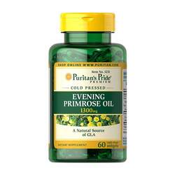 PURITANS PRIDE EVENING PRIMROSE OIL 1300 MG SOFTGELS 60'S