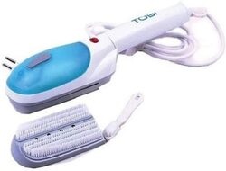 Tobi Iron Quick Handheld Steamer, White/Blue