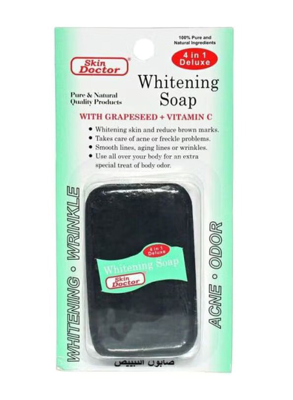 Skin Doctor 4-In-1 Deluxe Whitening Soap Bar, 80gm