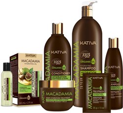 Kativa Macadamia Hydrating Shampoo, 1000ml