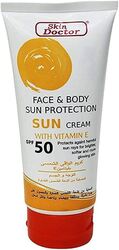 Skin Doctor Face & Body Sunblock Cream SPF50 with Vitamin E 150ml