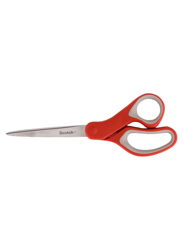 3M Multi Purpose Scissor, Red/Grey