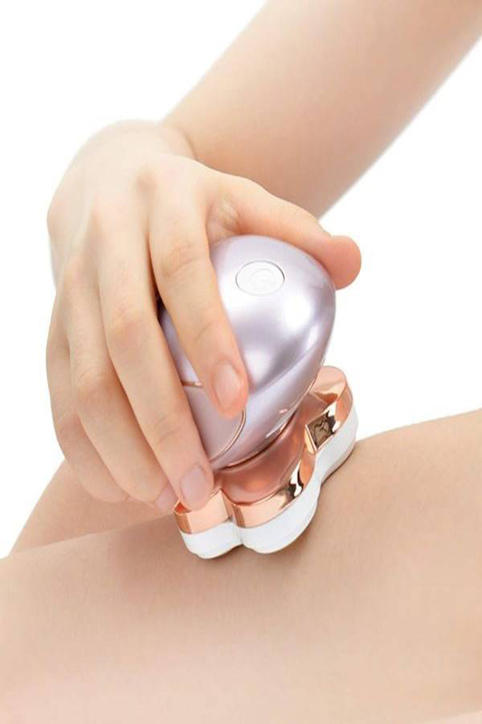 Flawless Leg Hair Epilator, White/Pink