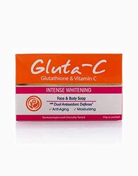 Gluta C Intensive Whitening Face and Body Soap, 135g