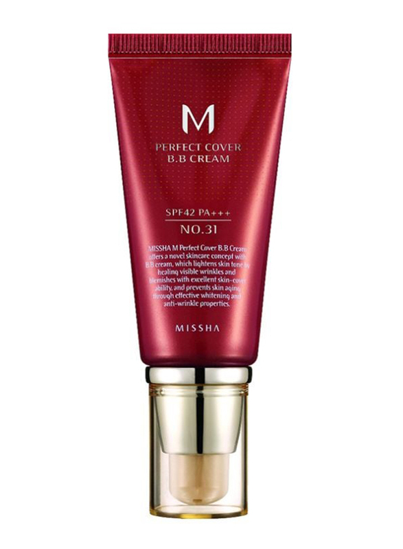 Missha M Perfect Cover BB Cream, 50 ml, No. 31 Golden Beige