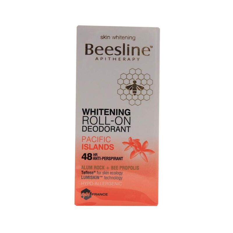 Beesline Whitening Roll-On Deodorant with Pacific Island Scent, 50ml