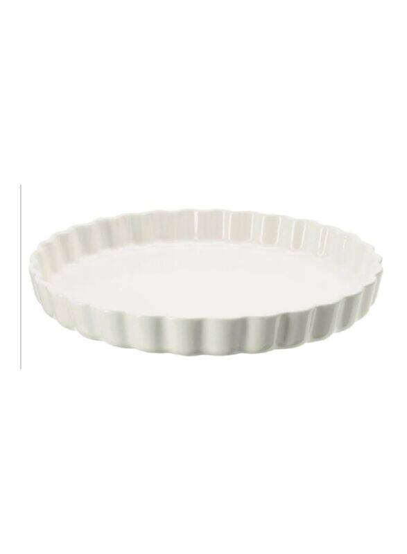 

Generic 32cm Round Pie Dish, Off White