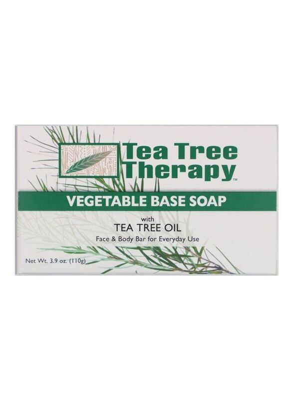 Tea Tree Therapy Vegetable Base Soap with Tea Tree Oil, 110gm