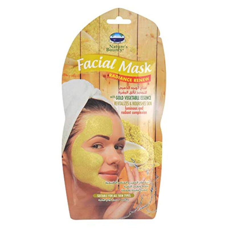 Natures Bounty Radiance Renew Facial Mask W/ Veg Essence 25 G