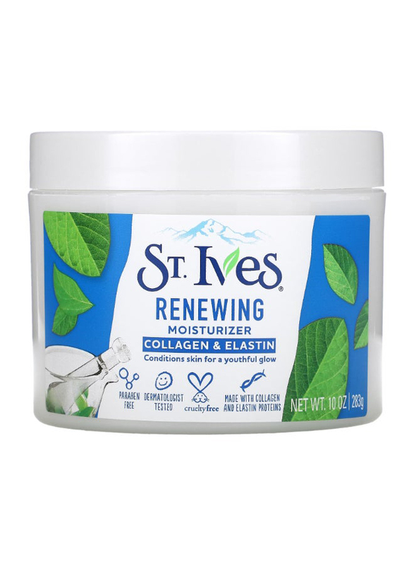 St. Ives Renewing Collagen And Elastin Moisturizer Cream, 2 x 283g