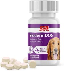 Bio Derm Dog Biotin and Zinc Tablets, 75 Tablets