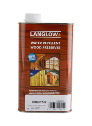 Langlow Woodworm Killer Wood Preserver, Clear, 1000ml