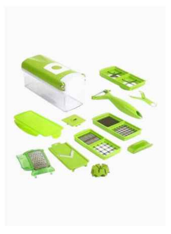 

Nicer Dicer 12 In 1 Vegetable Fruit Slicer Set, Multicolour