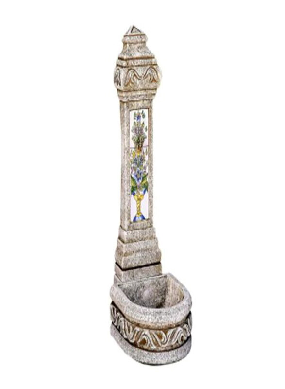 

Generic FR Giralda Wall Fountain with Tiles, Multicolour