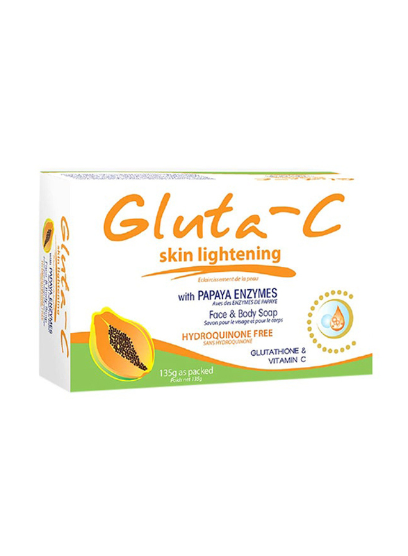 Gluta C Papaya Intense Lightening Exfoliants Soap, 135gm