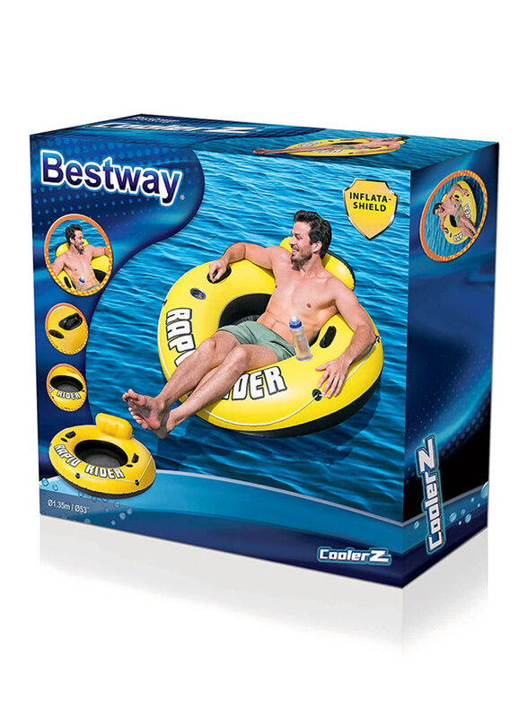 Bestway Rapid Rider Swim Float, Yellow