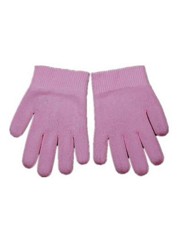 Moisturizing Treatment Gel Spa Gloves, Purple, 1 Pair