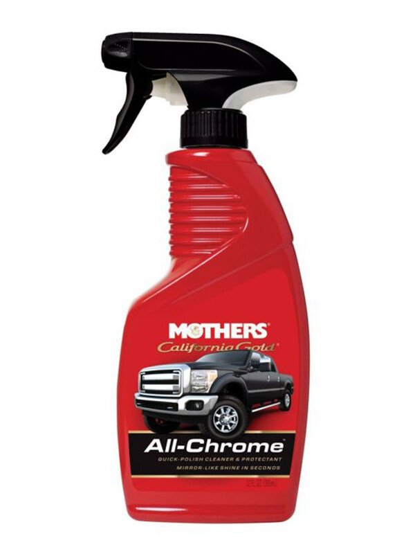 

Mothers California Gold All Chrome Quick Polish for Car, 355ml, Multicolour