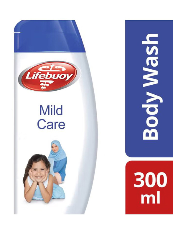 Lifebuoy Mild Care Antibacterial Body Wash, 300ml