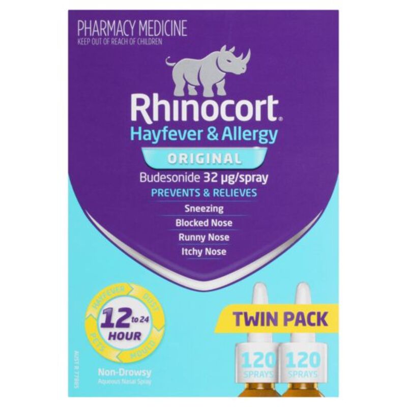 RHINOCORT 32MCG/D 120DOS