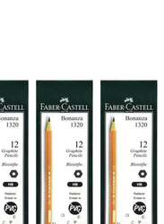 Faber-castell 48 Pieces Bonanza Hb Lead Pencil Set, Orange